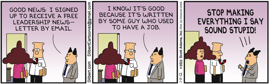 Dilbert Cartoon